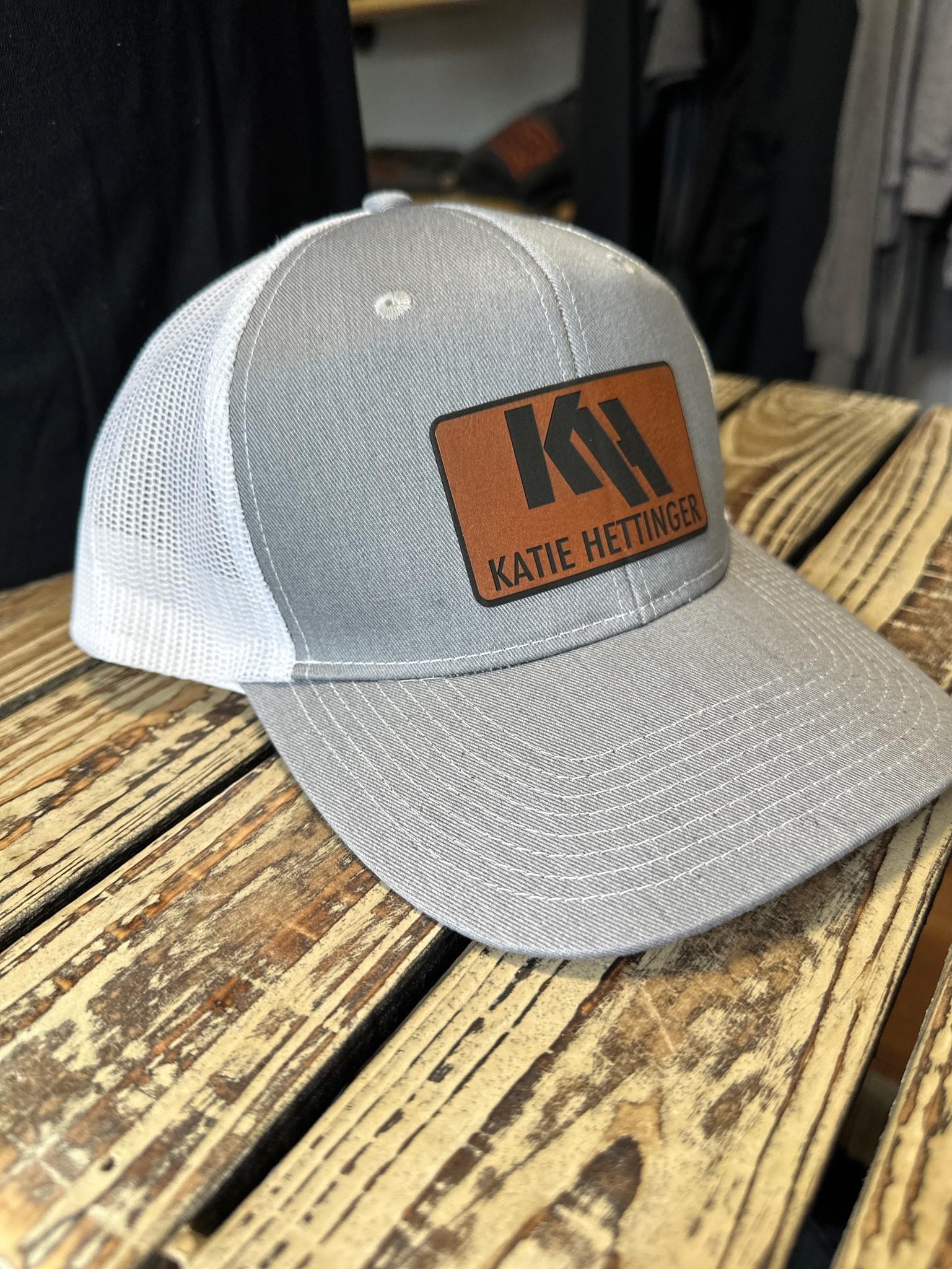 2023 Grey Snap Back Leather Patch 